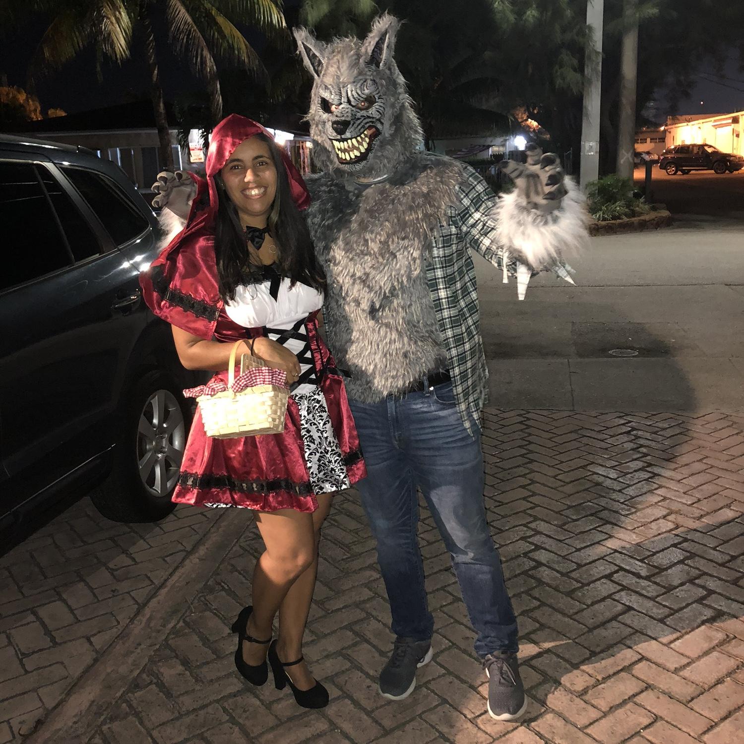 October 2019 - Our first Halloween together.