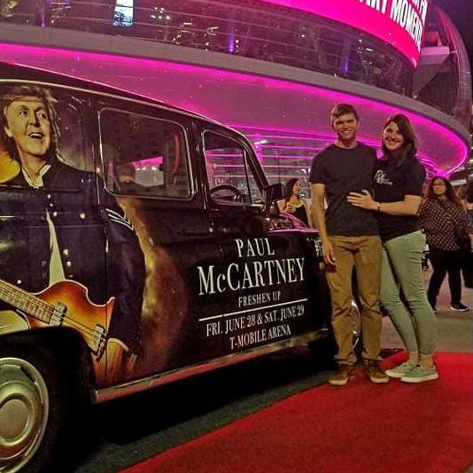 Paul McCartney concert post- engagement 2019