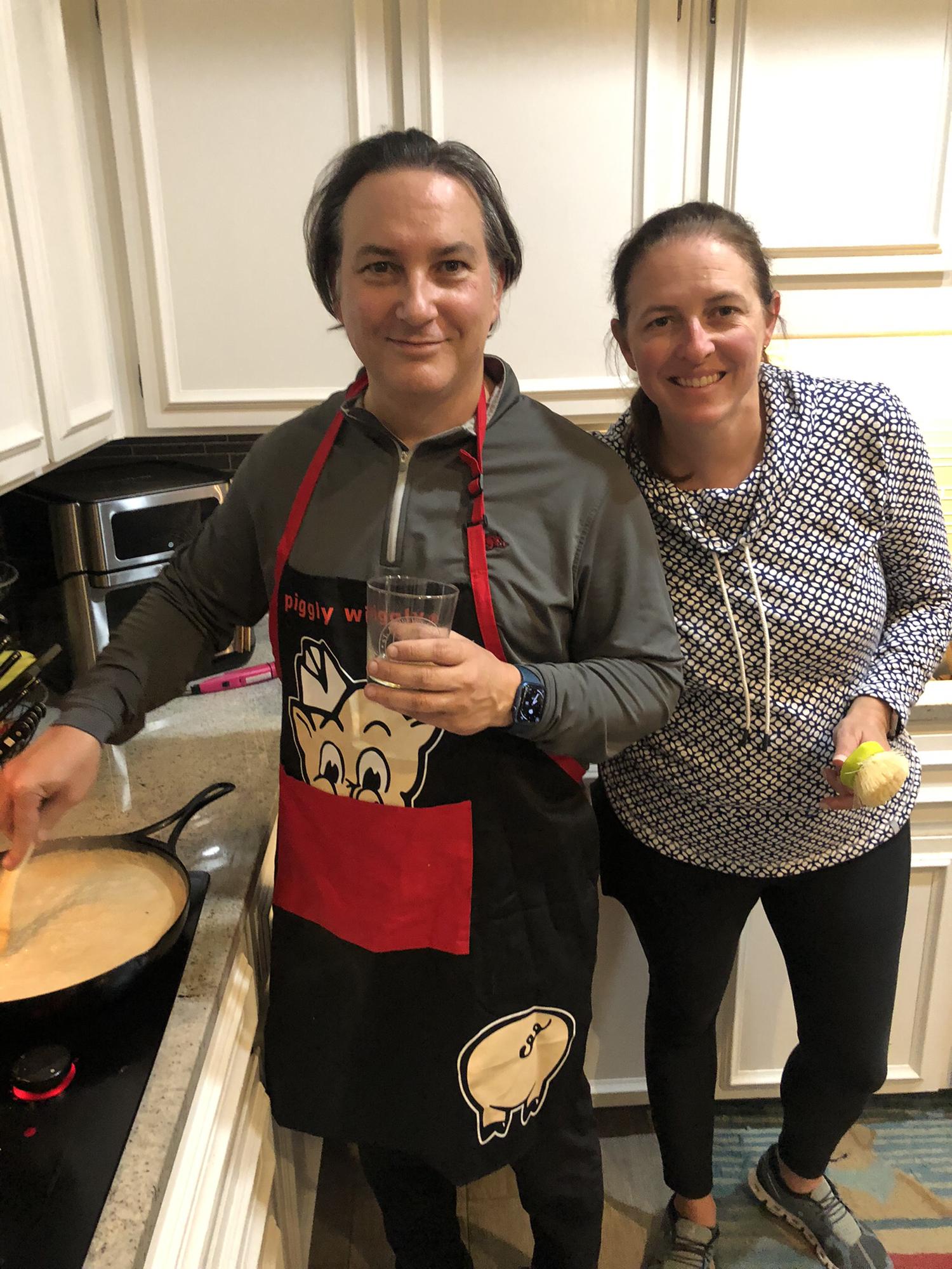 Chef Scott and Claire in Savannah