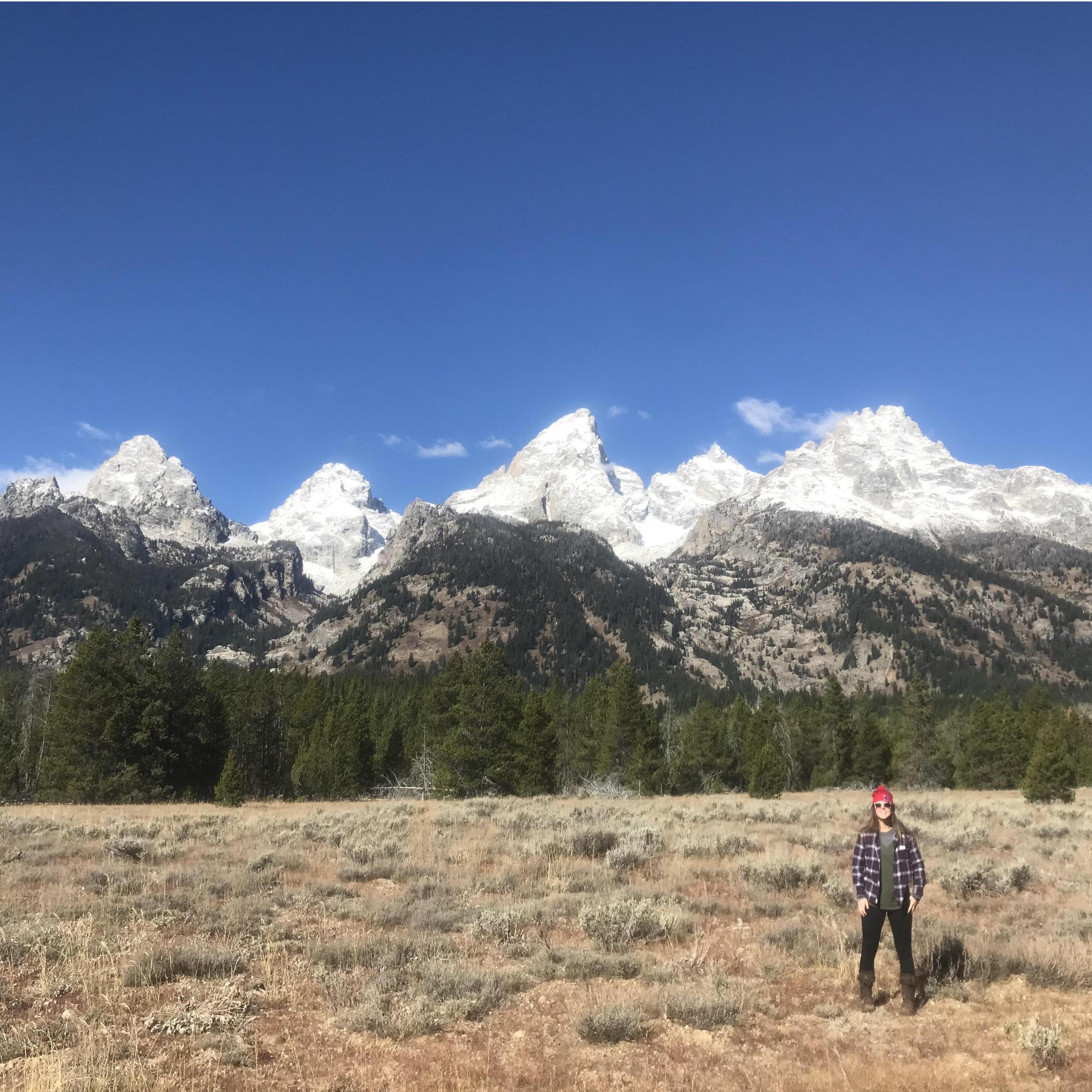 Pictures couldn't do the Tetons justice. Amazing views!