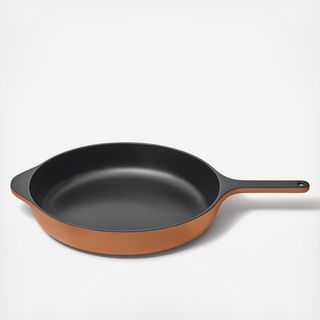 Enameled Cast Iron Large Skillet