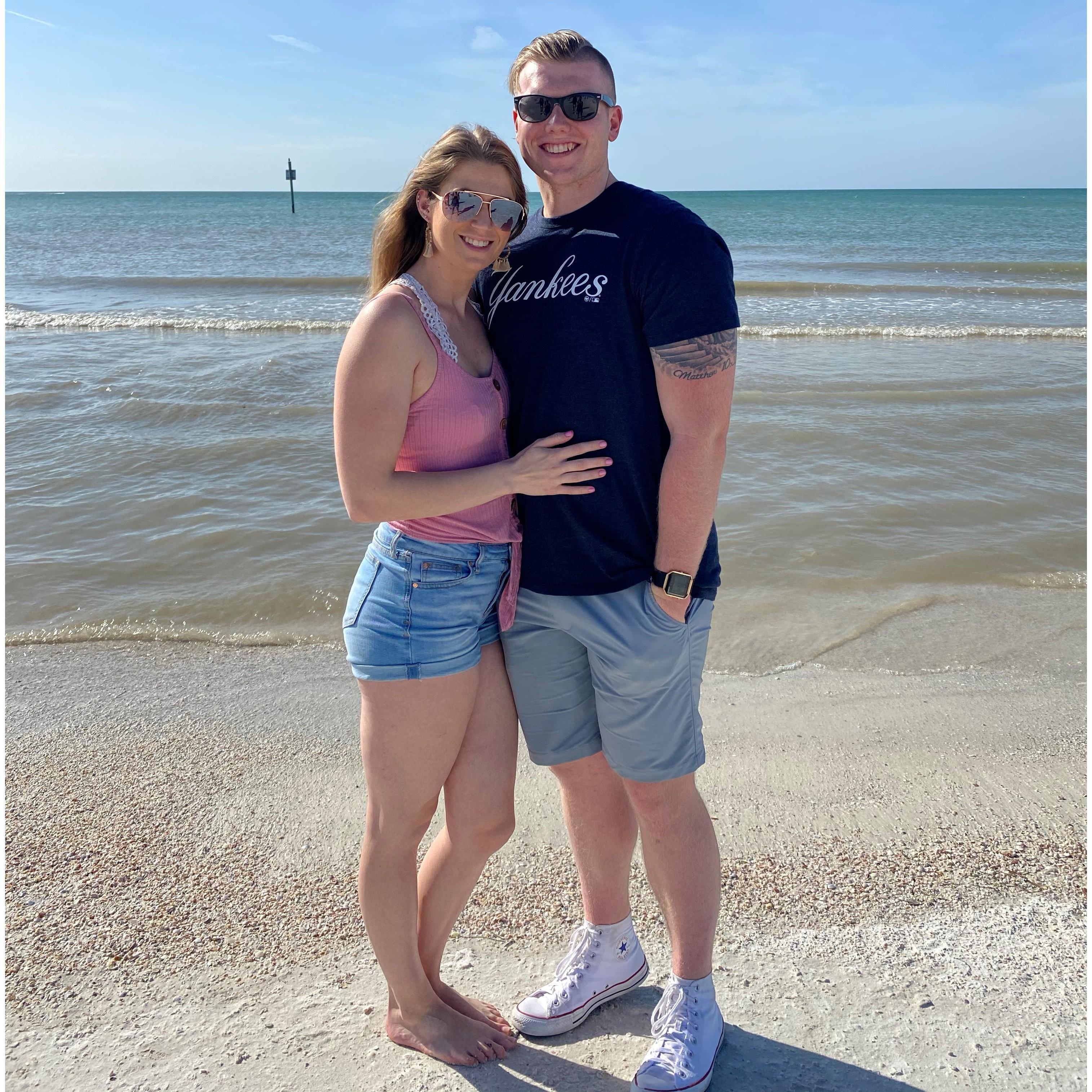 Vising Florida for our first time and Zach got to meet my whole family (January 2020)
