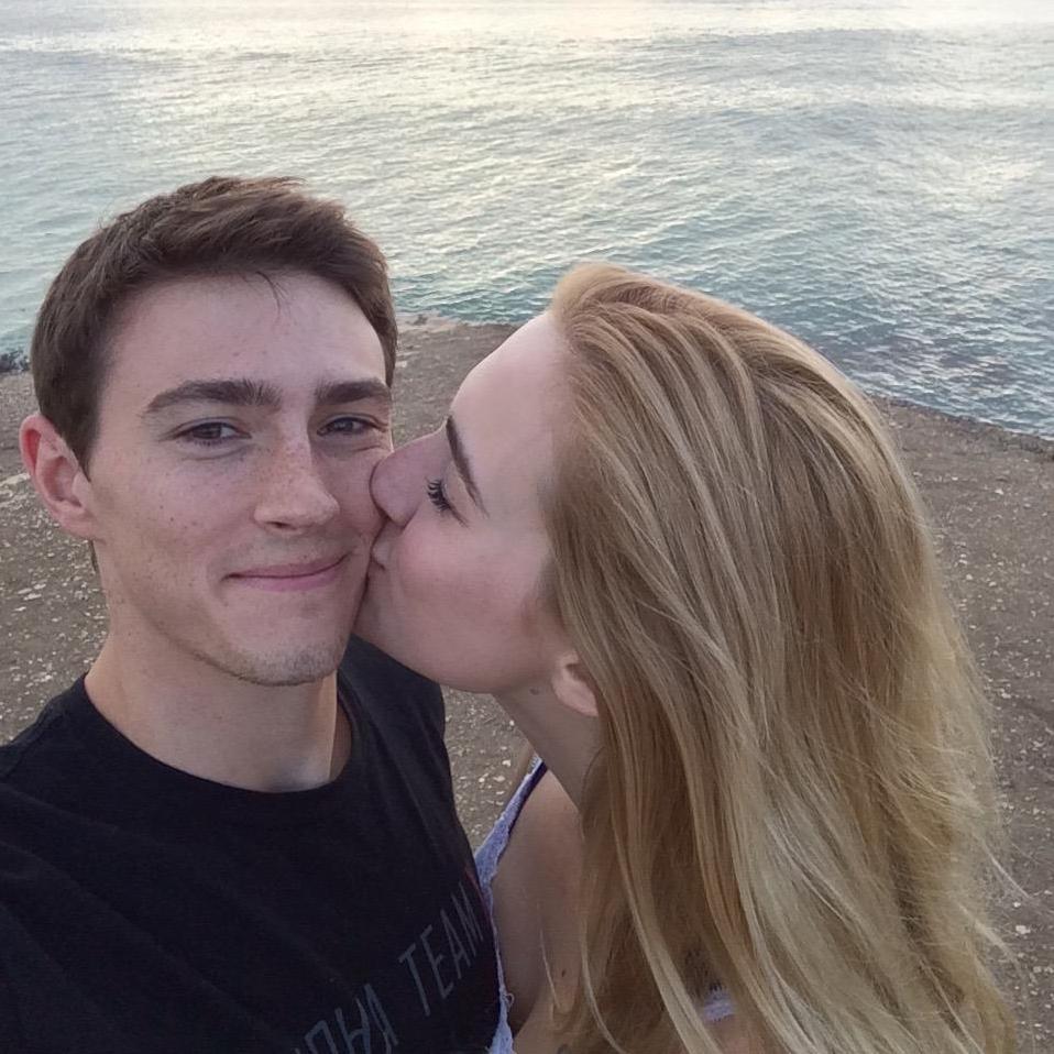 When Brandon showed Jasmien his favorite spot... which was in Rancho Palos Verdes!