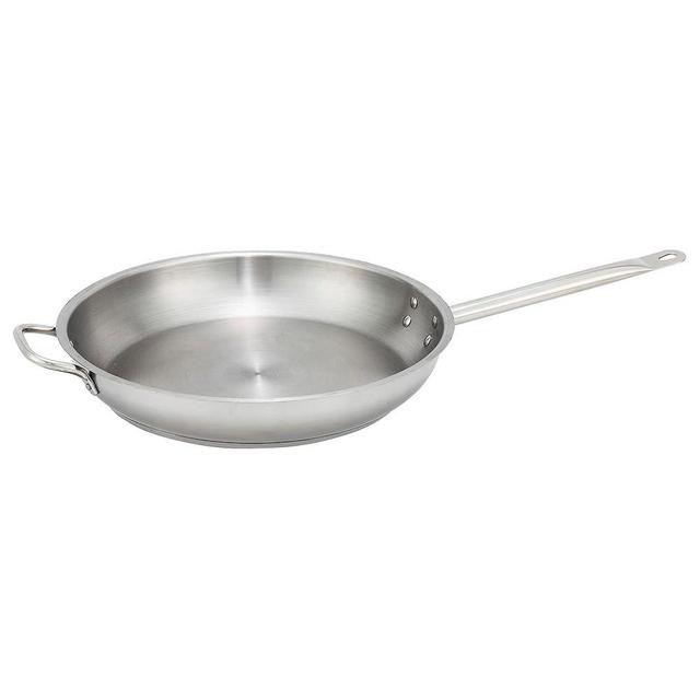 Winware SSFP-12 FryPanSS, 12 Inch, Stainless Steel