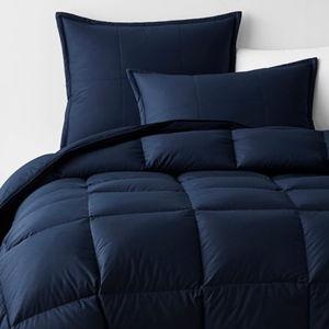 LoftAIRE™ Down Comforter - Navy Blue, Full/Queen