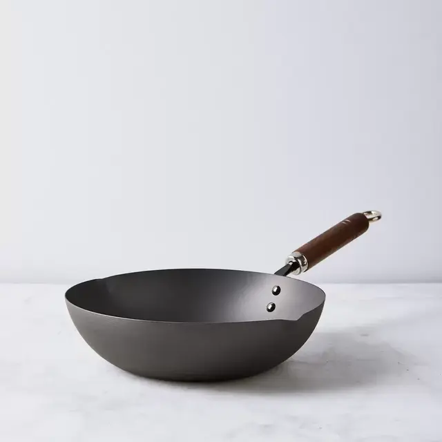 Japanese Carbon Steel Wok - 10 in - Deep