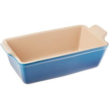 Le Creuset PG1049-2359 Heritage Stoneware Loaf Pan, 1 1/2qt, Marseille