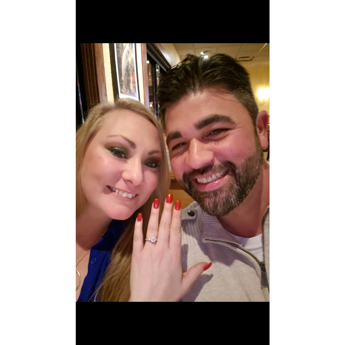 He asked, I said, "Yes!"