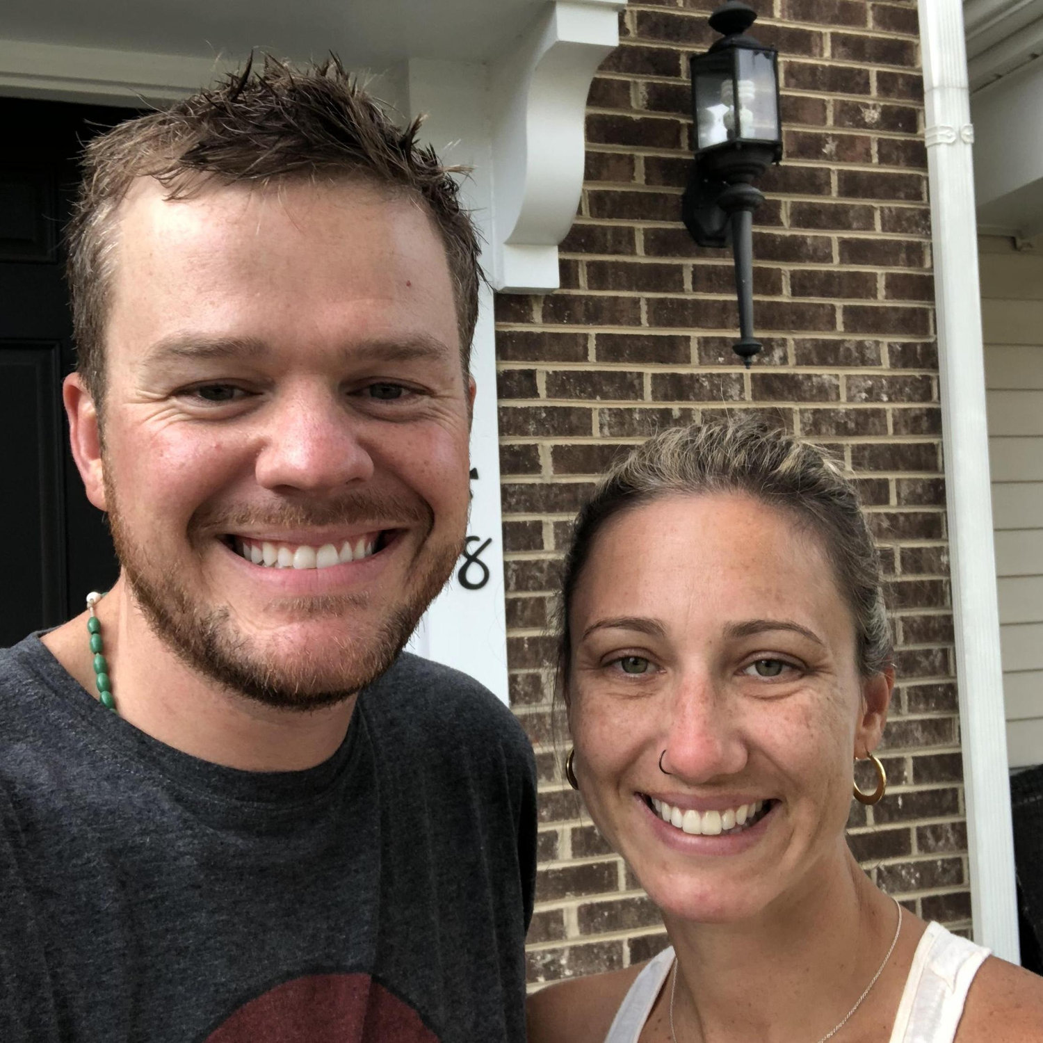 Moving Day! Emotions Emotions...excited and scared, one of the most memorable moments of their new lives together! Allison says "goodbye Charlotte" and "Hello Maryland...again!"