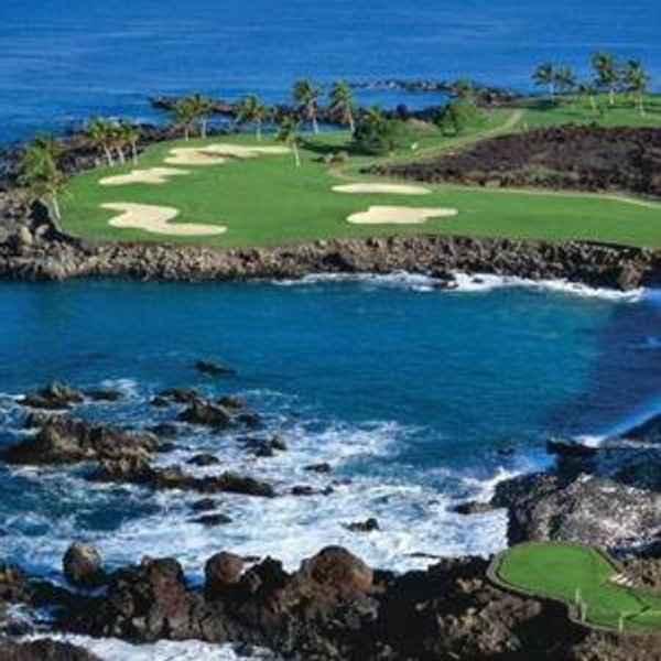 Honeymoon Golf - Mauna Lani Golf, South Course