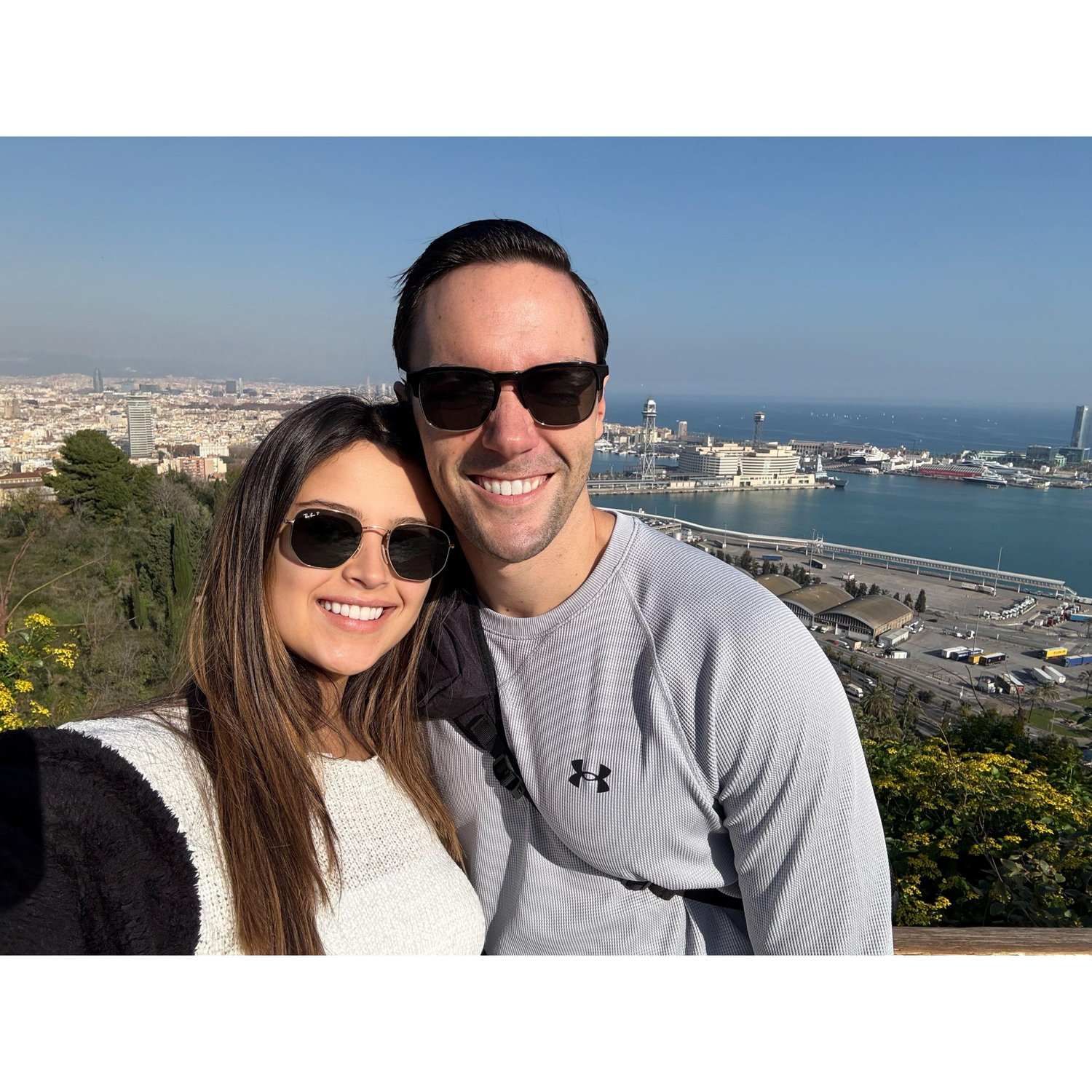 Sofia and Christopher's trip to Spain. Little did Sofia know it was also the trip Christopher would propose on!