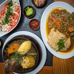 Lunch in Santiago, Chile