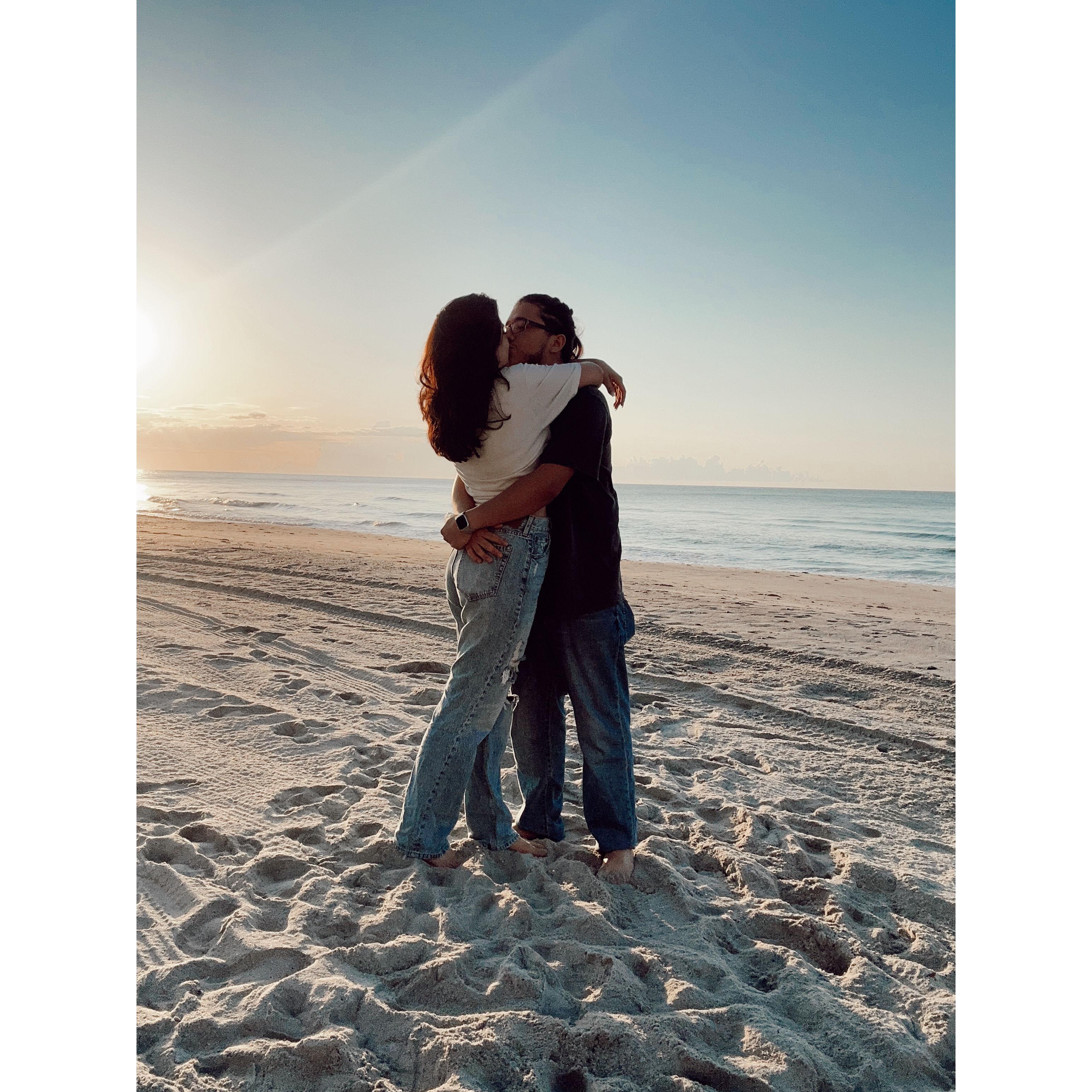 Fernando took Jen to Myrtle Beach for her first Mother's Day