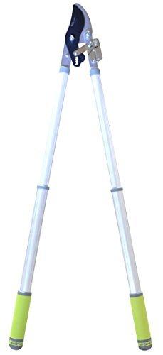 MLTOOLS Ratcheting Extendable Bypass Lopper for Gardening - Heavy Duty Ratchet Lopper 39½" Extendable Long Handle – Chops Through 1-3/4” Thick Branches – Ideal for All Gardening Enthusiasts - L8230