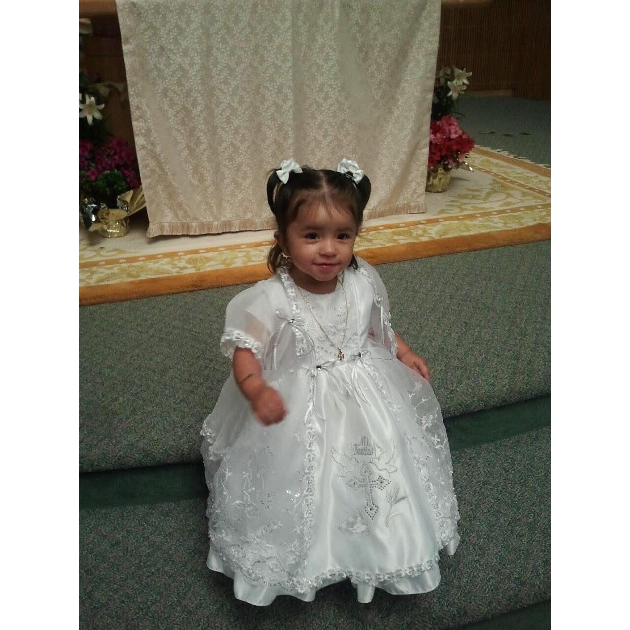 Alli's Baptism when she was 1 year old