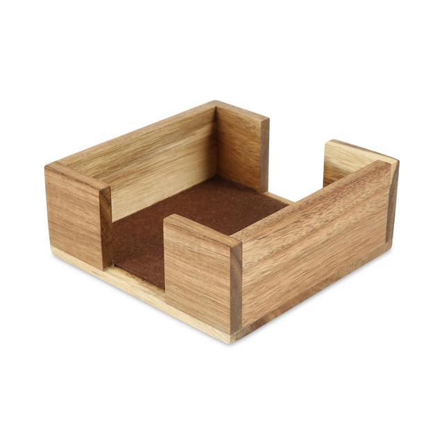 Thirstystone Square Acacia Wood Coaster Holder
