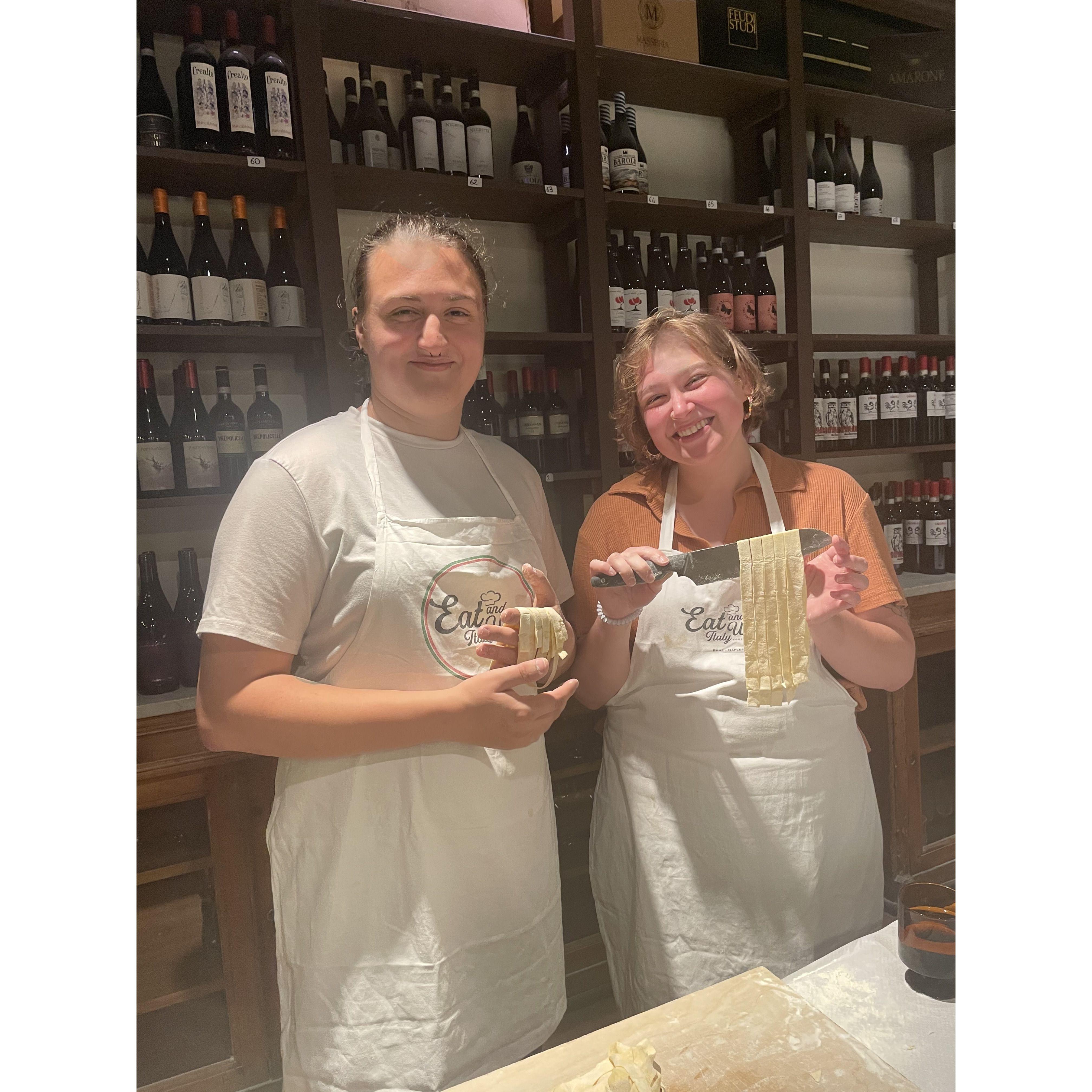 Cooking class in Rome, October 2024