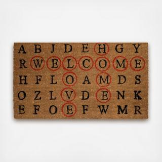 Crossword Welcome Mat