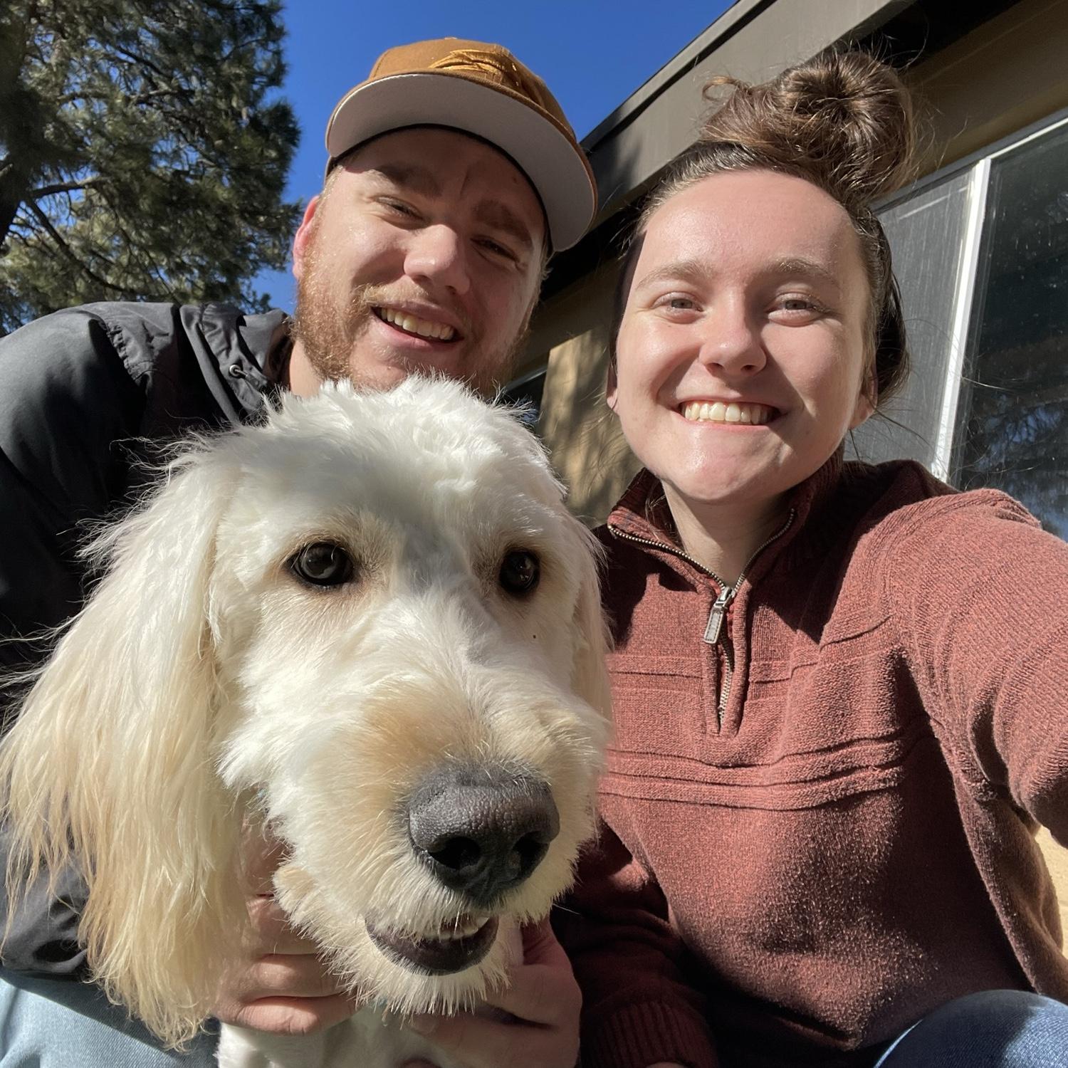 The day we found Jax and became pet parents!