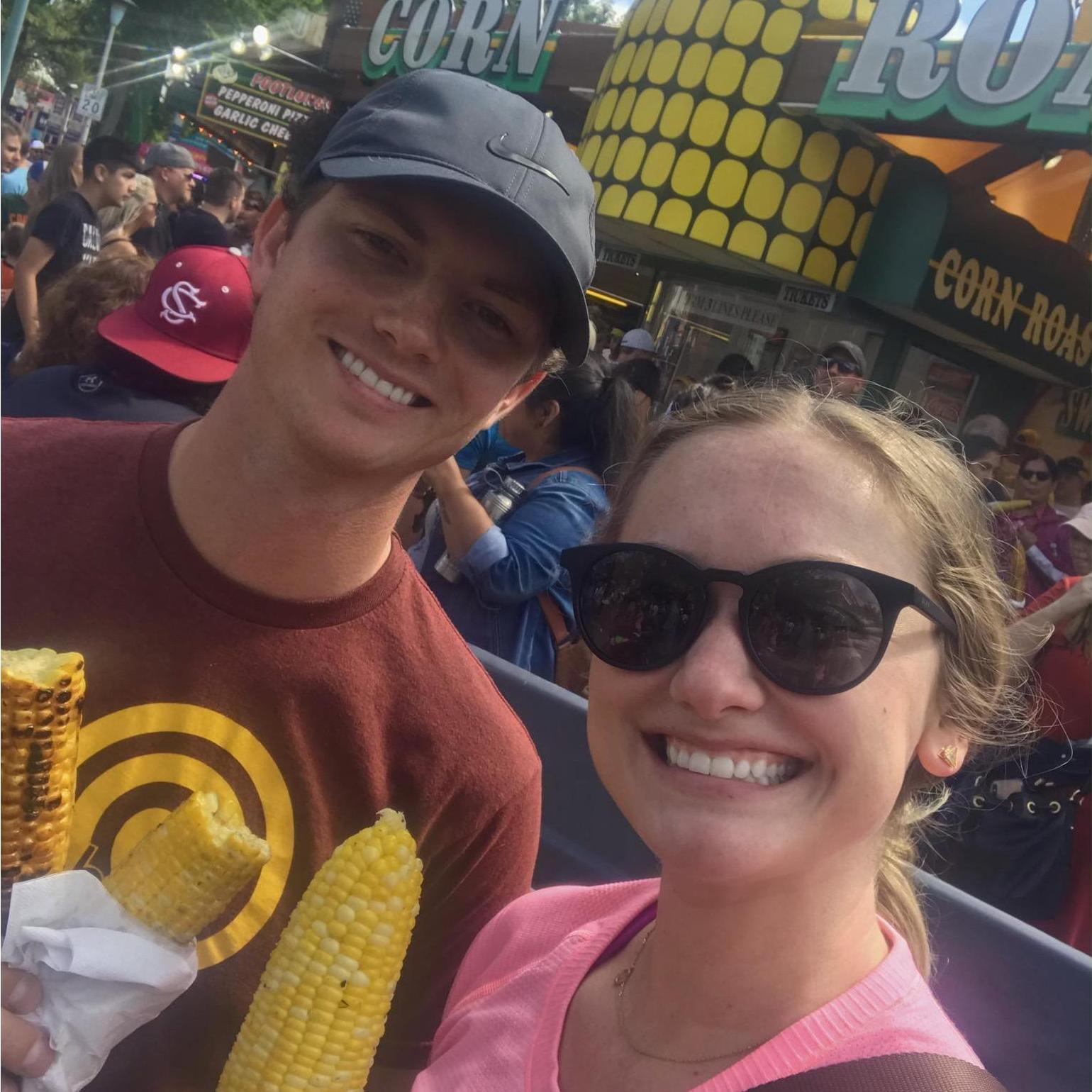 We LOVE the State Fair (ok, maybe Marie more than Joey but he's a good sport about trying all the new foods)