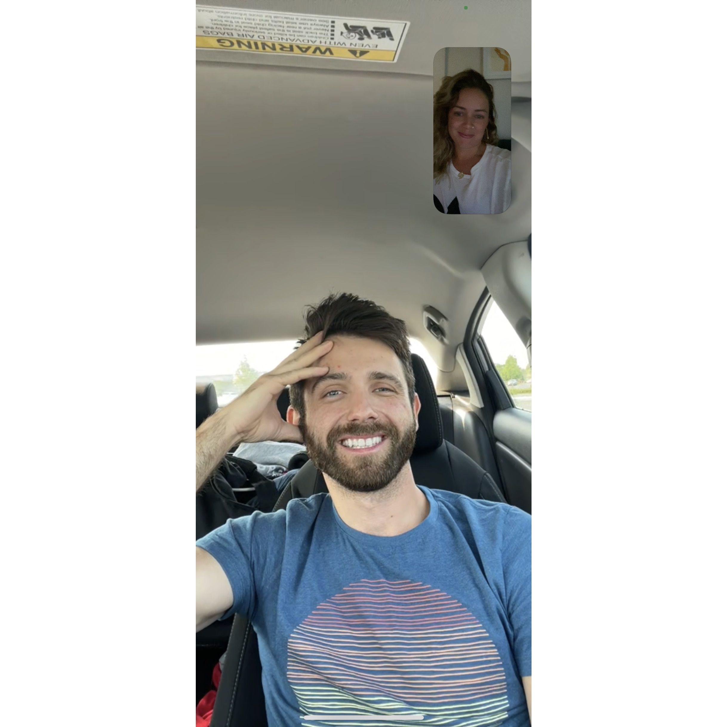 Thank goodness for facetime
