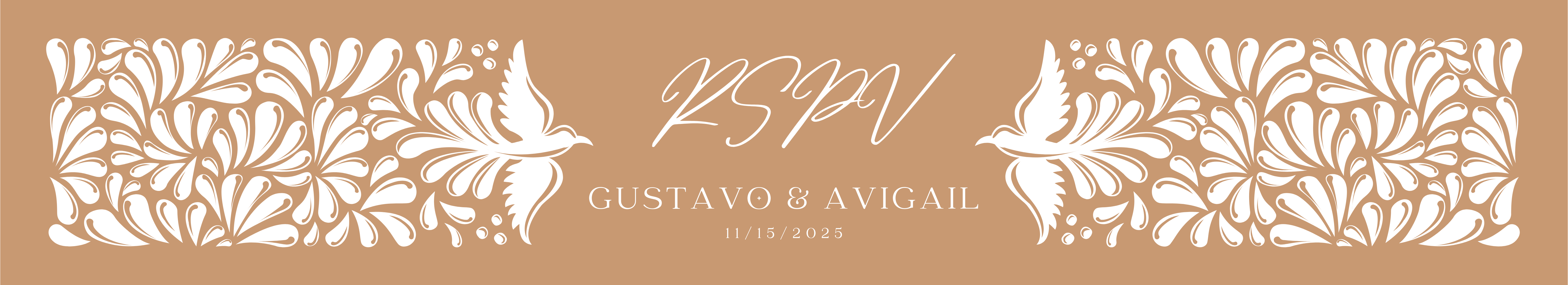 The Wedding Website of Avigail Rubio and Gustavo Nuñez