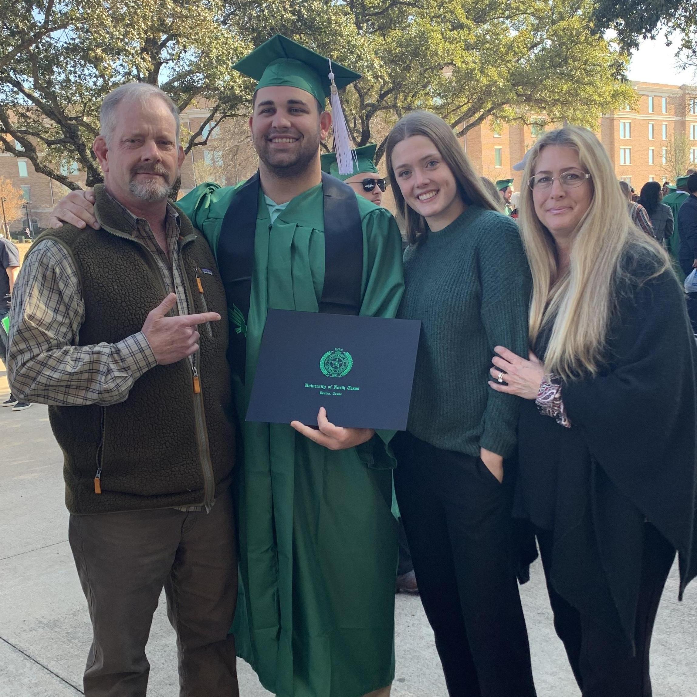 Madison graduating college - time for pilot training!