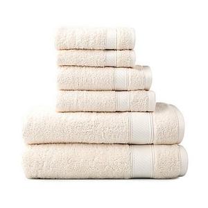 Wamsutta® 6-Piece Hygro® Duet Bath Towel Set in Vanilla