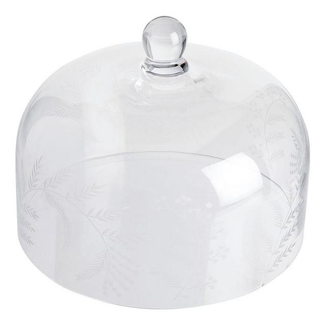 Monique Lhuillier Gabrielle Etched Glass Cake Dome