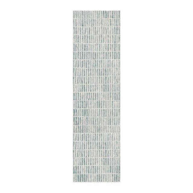 Custom Capitola Hand-Tufted Wool Rug, 3.5' x 7', Indigo
