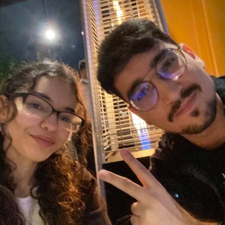 Our first picture together