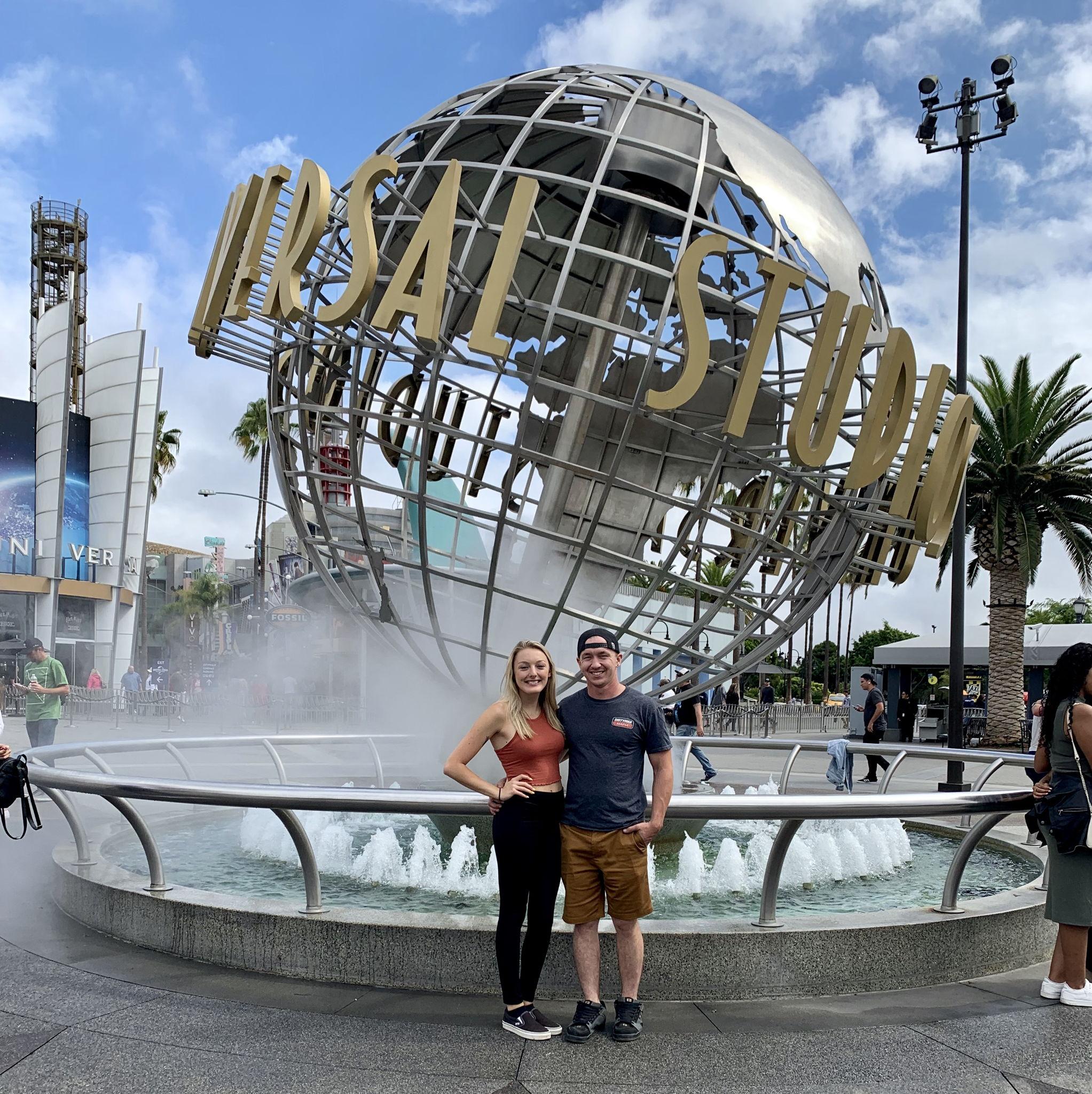 Our first date and one of our favorite annual traditions Halloween Horror nights at Universal Studios