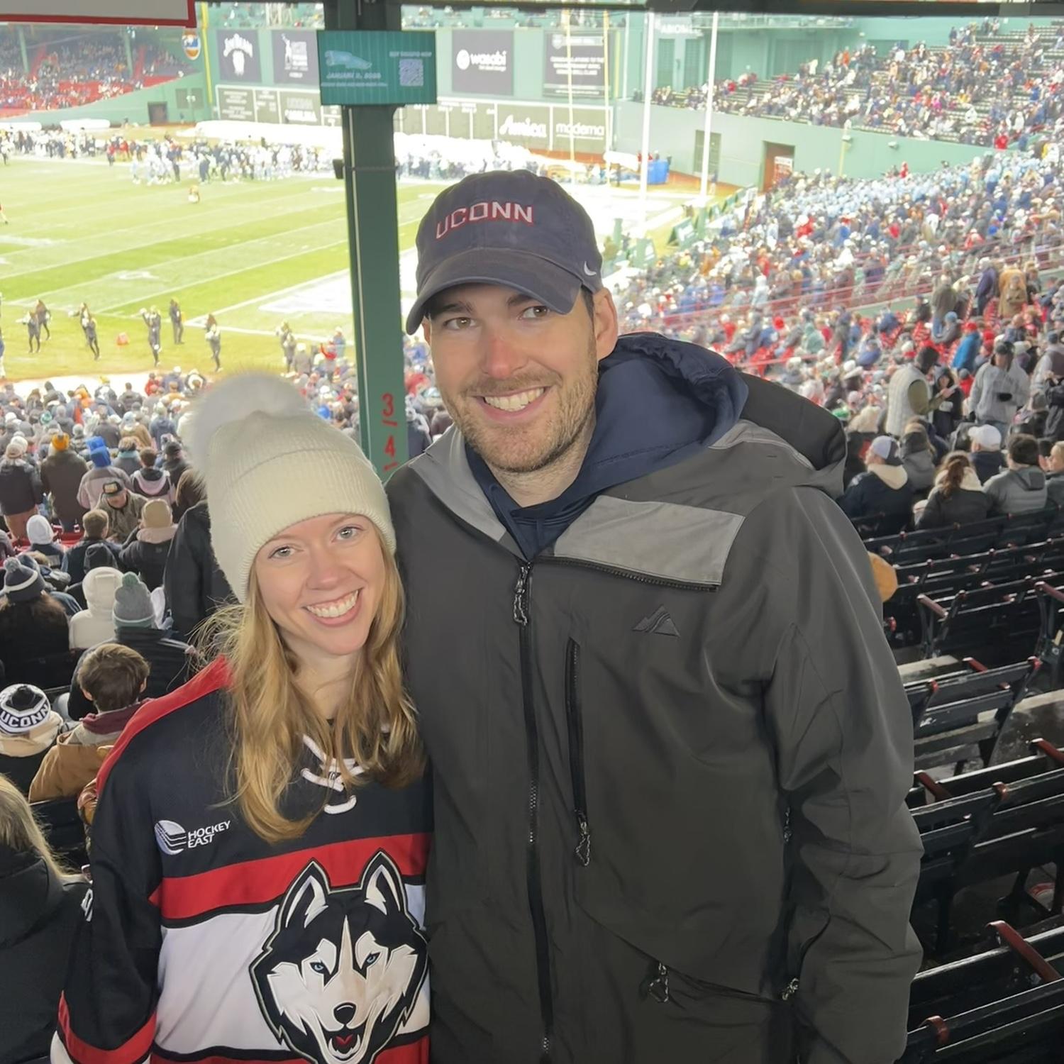 UConn Fenway Bowl (go huskies!)