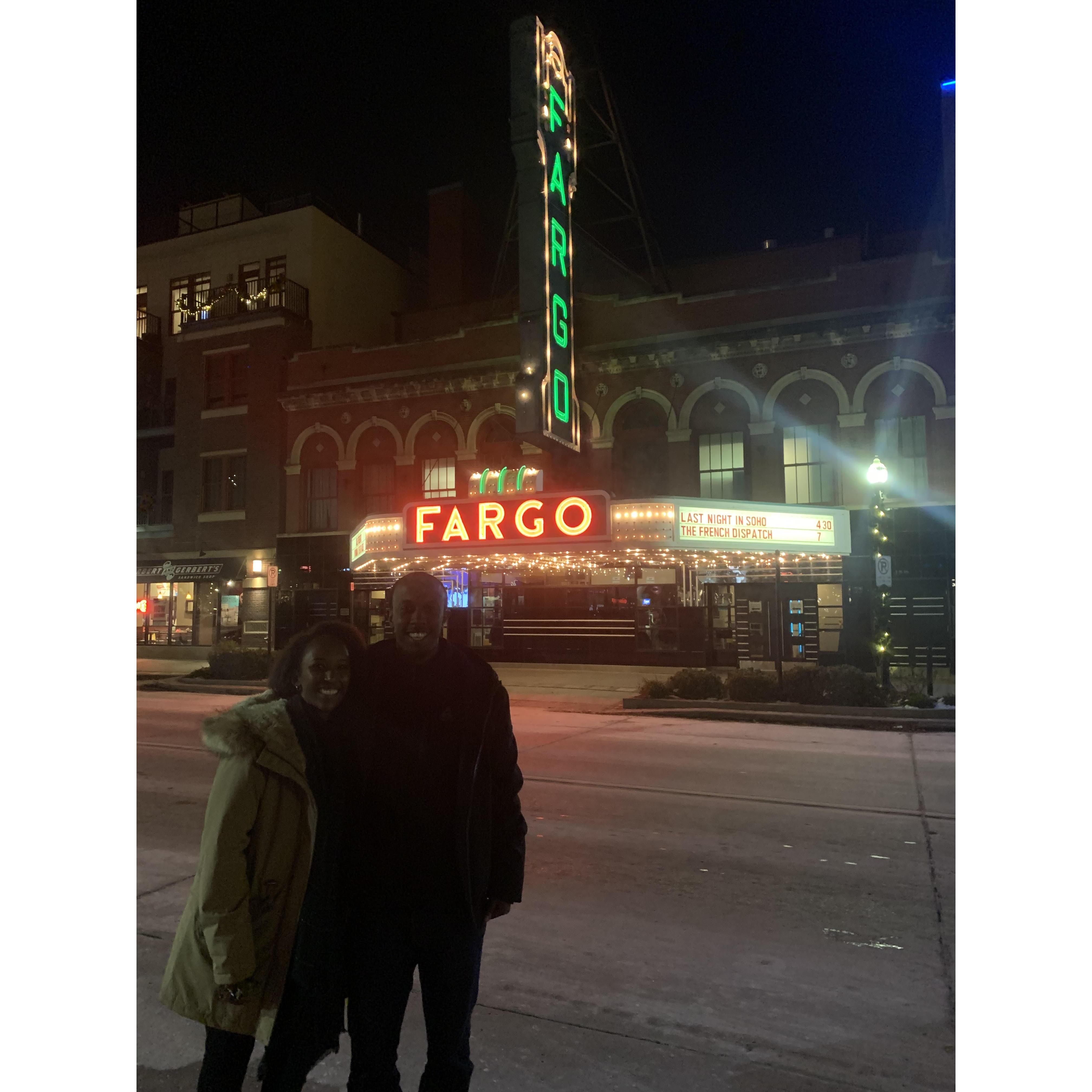 Kaneza visiting Fargo (Nov 2021)