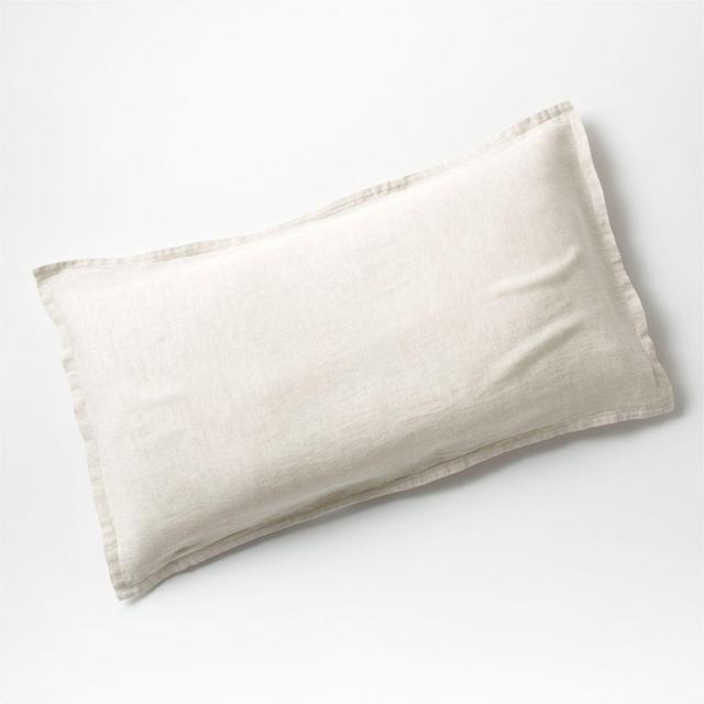 European Flax ®-Certified Linen Warm Natural King Pillow Sham