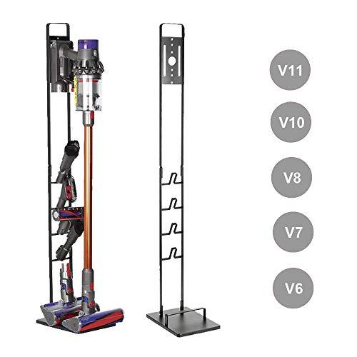 Foho Vacuum Stand for Dyson V11 V10 V8 V7 V6,Stable Metal Storage Bracket Stand Holder for Dyson Handheld DC30 DC31 DC34 DC35 DC58 DC59 DC62 Cordless Vacuum Cleaners & Accessories & Attachments