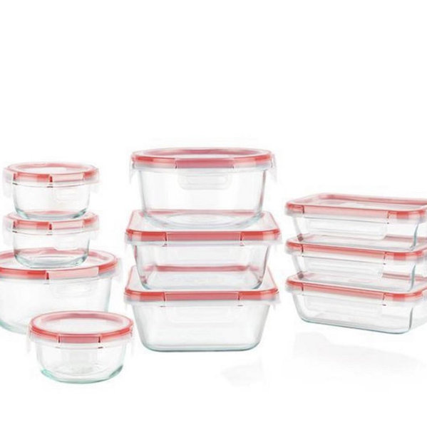 Pyrex 20pc Glass Freshlock Food Storage Set