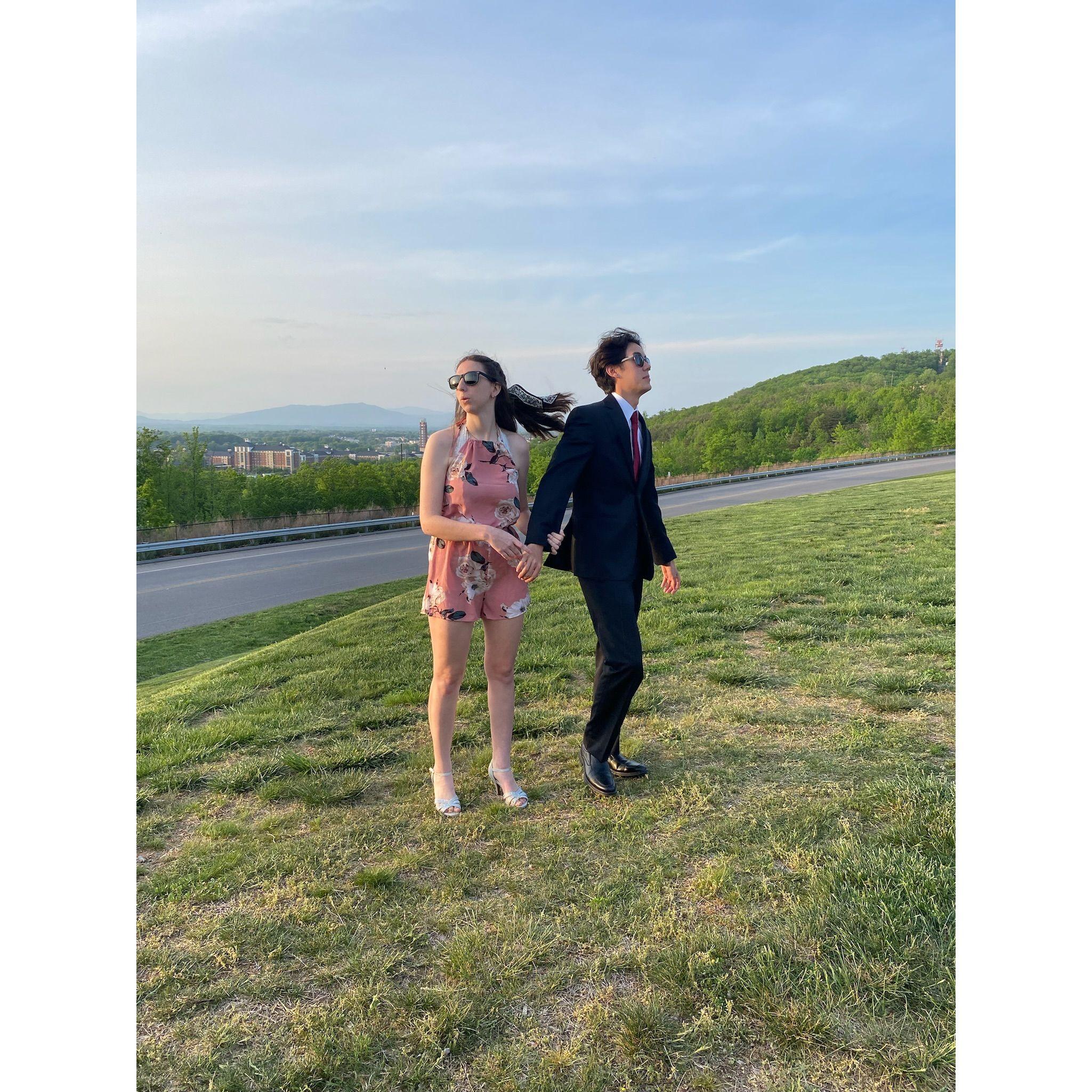 Paul and Jess' first formal together!