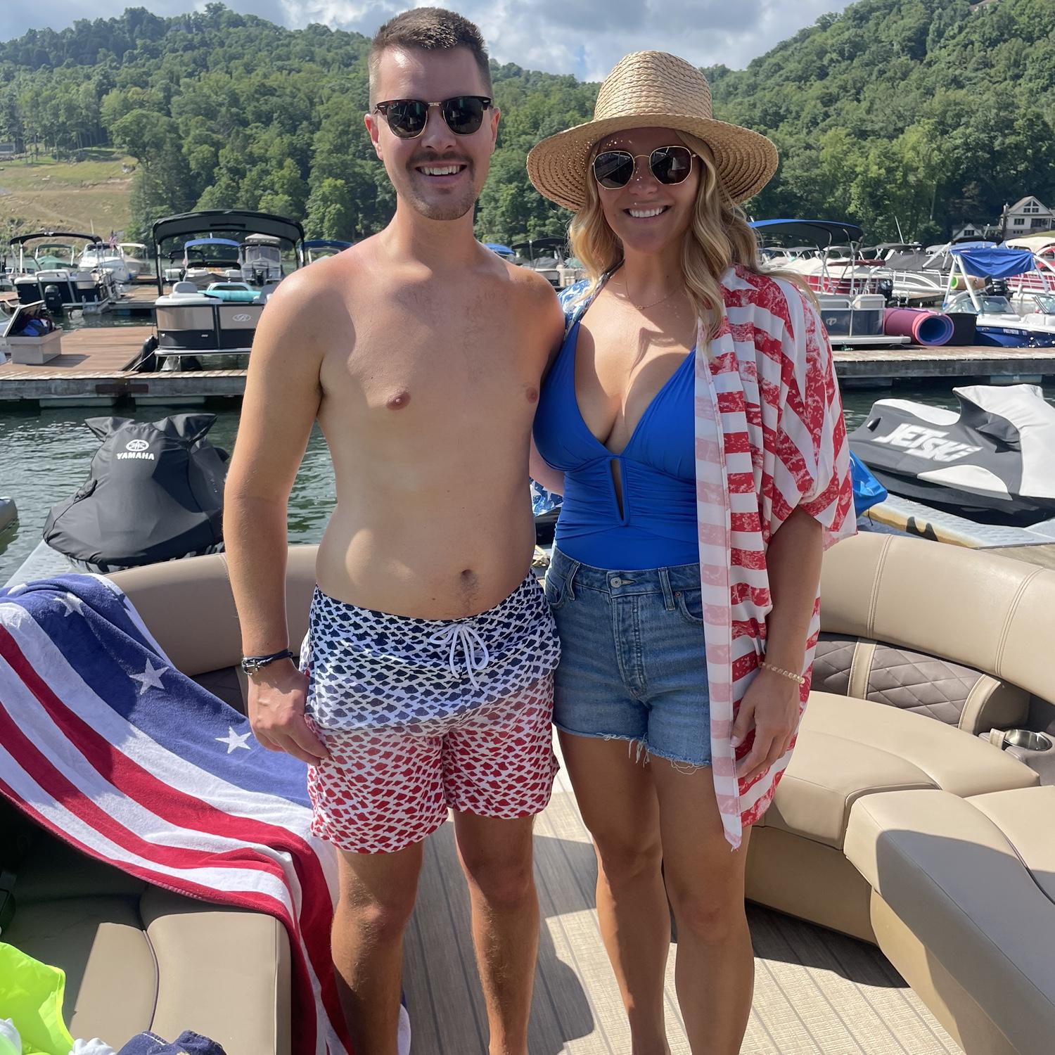 We love the tradition of celebrating the 4th of July with our friends at Cheat Lake, WV.