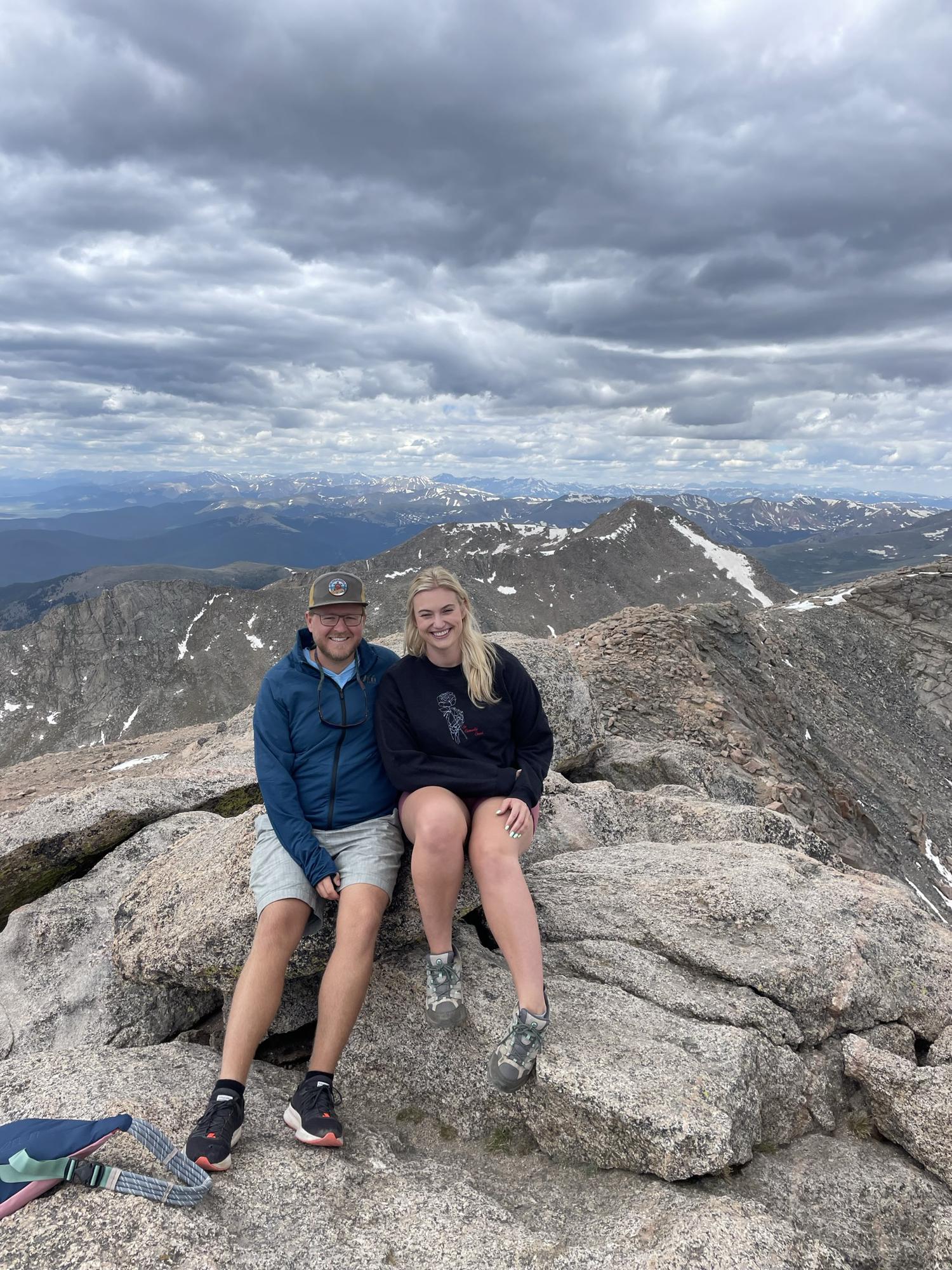 One of Taylor's favorite pics. Mount Evans. June 23, 2022.