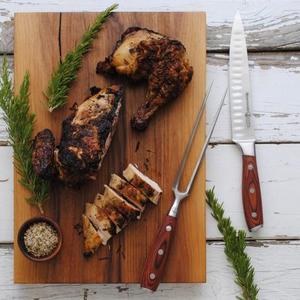 4 Piece Avanta Pakkawood Fine Edge Steak Knife Set