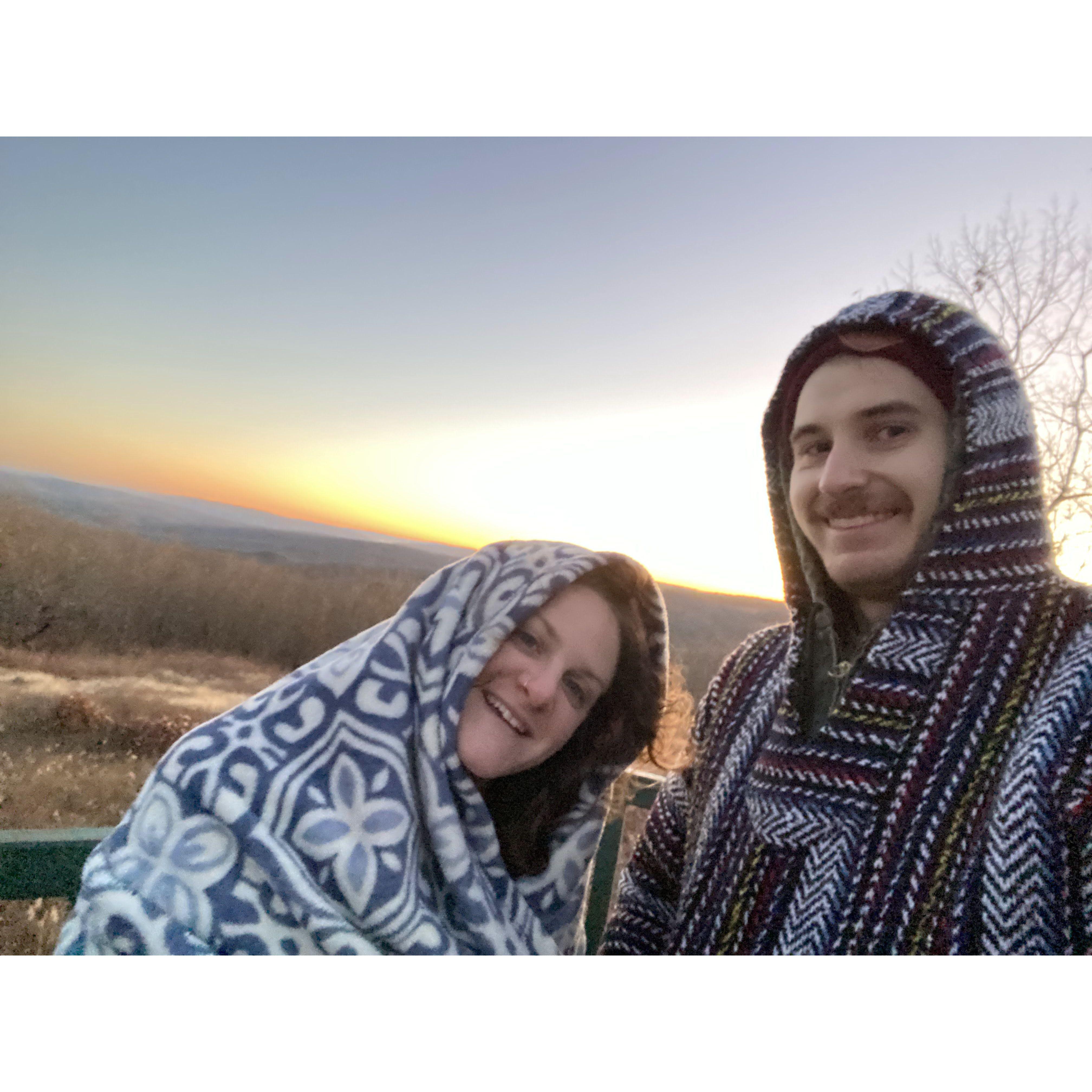Thanksgiving camping.