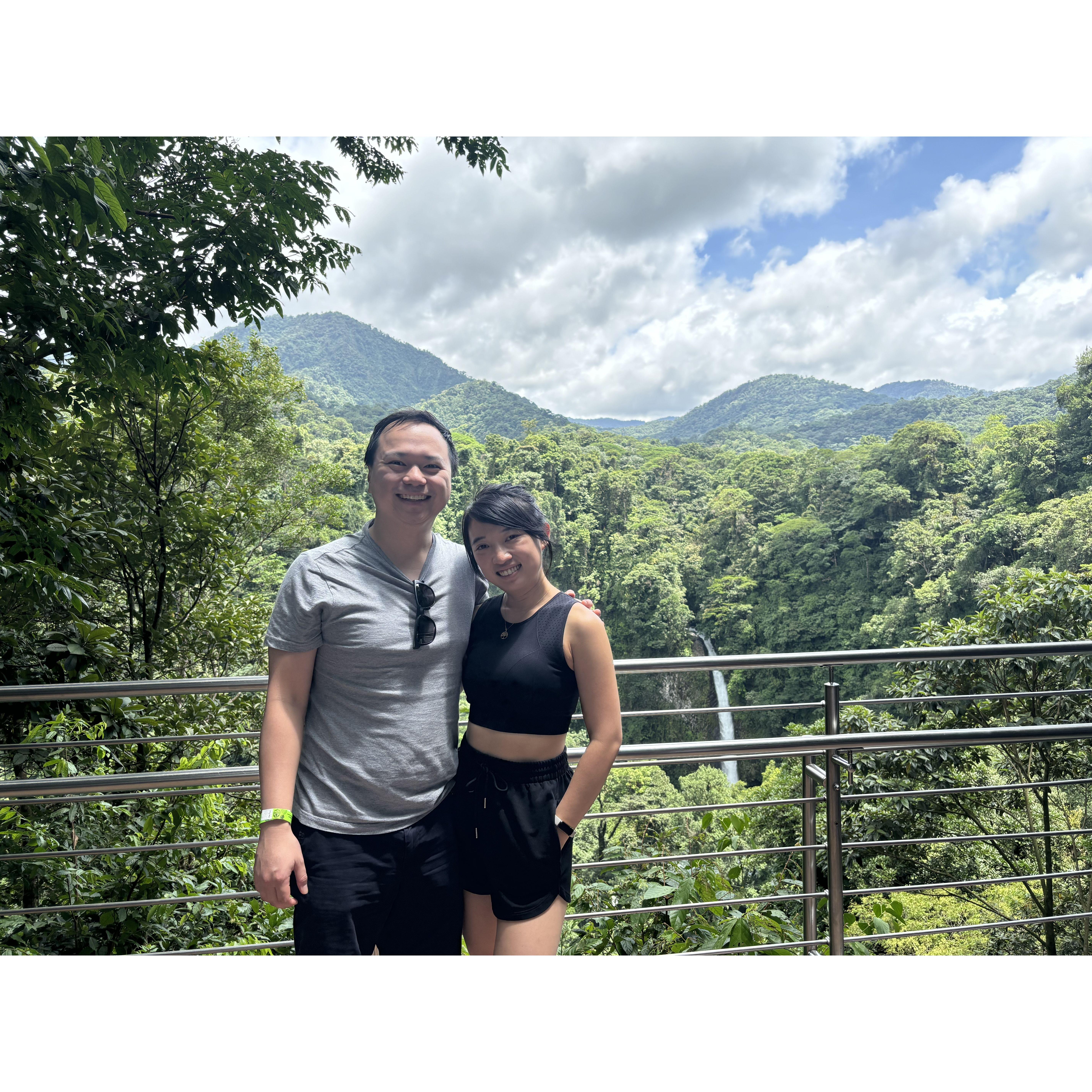 First overseas trip together (besides our respective homes) and it was Costa Rica