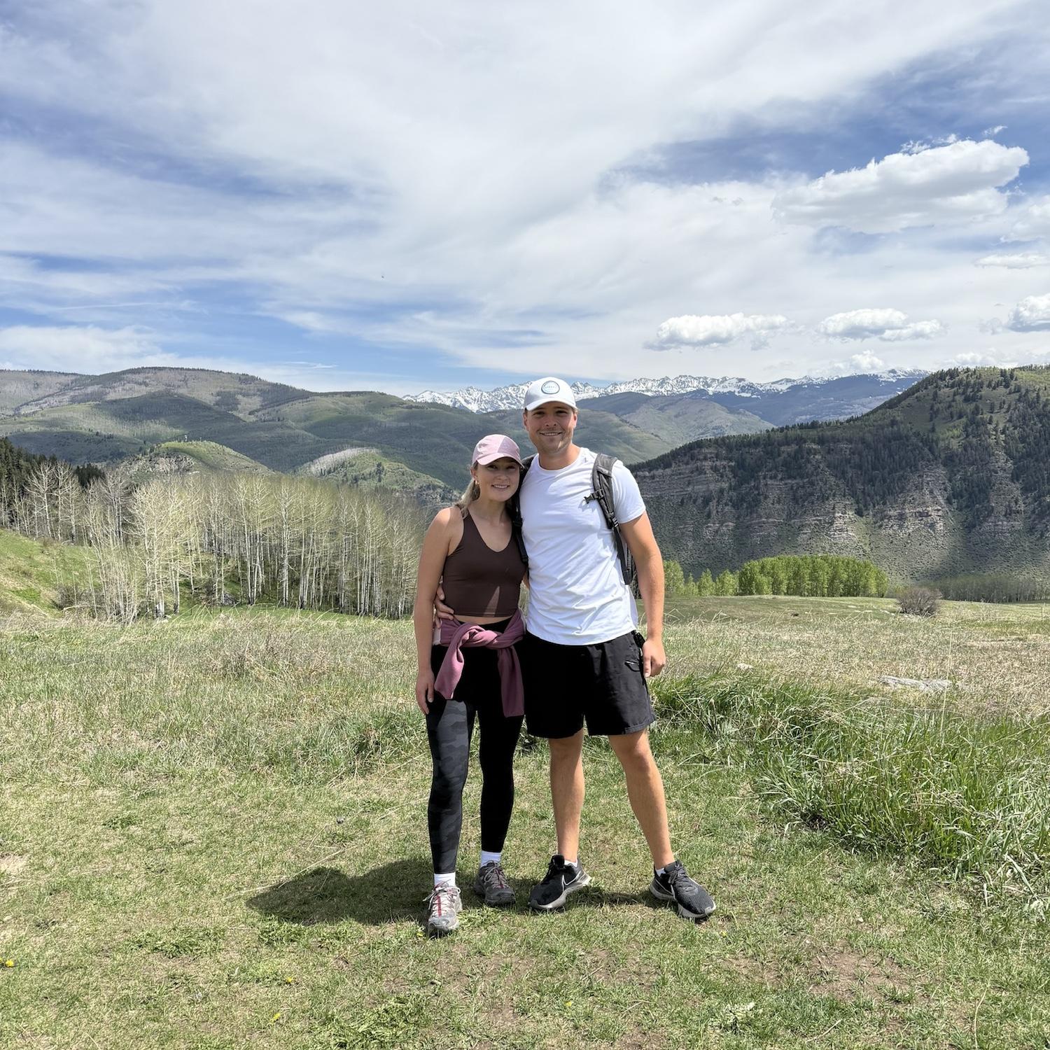 Our first time in Vail, CO. Went hiking every day and happened upon a blues festival!