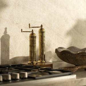 Brass Salt & Pepper Mills Set
