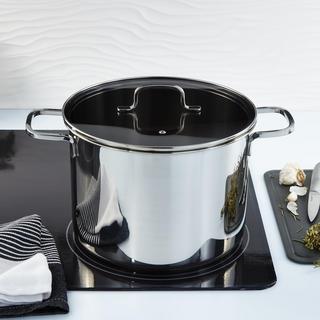 DiNA Helix Stainless Steel Stockpot with Glass Lid
