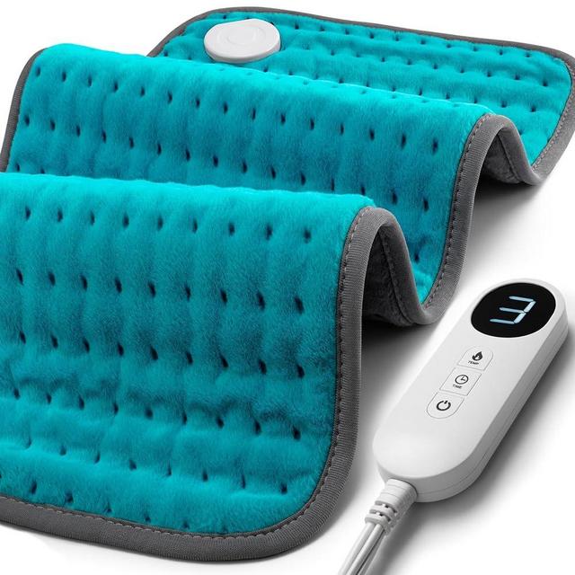 GGUTOBB Heating Pad for Back Pain Relief, Gifts for Women, Mom, Men, Dad, Valentines Day, Mothers Day, Christmas, Heat Pads for Cramps, Shoulder, Waist, Abdomen, XL 12"x24" Heat Pad Machine Washable