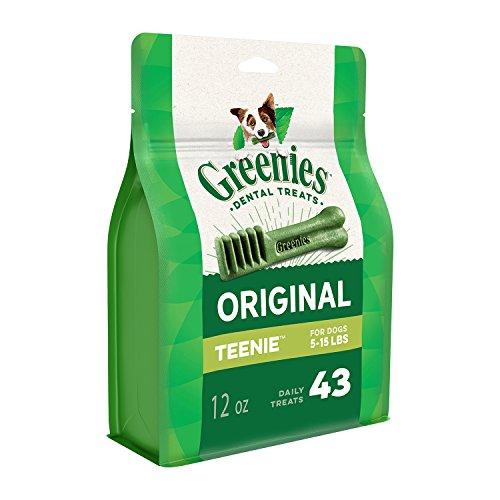 Greenies Original Teenie Natural Dental Dog Treats (5-15 lb. dogs)