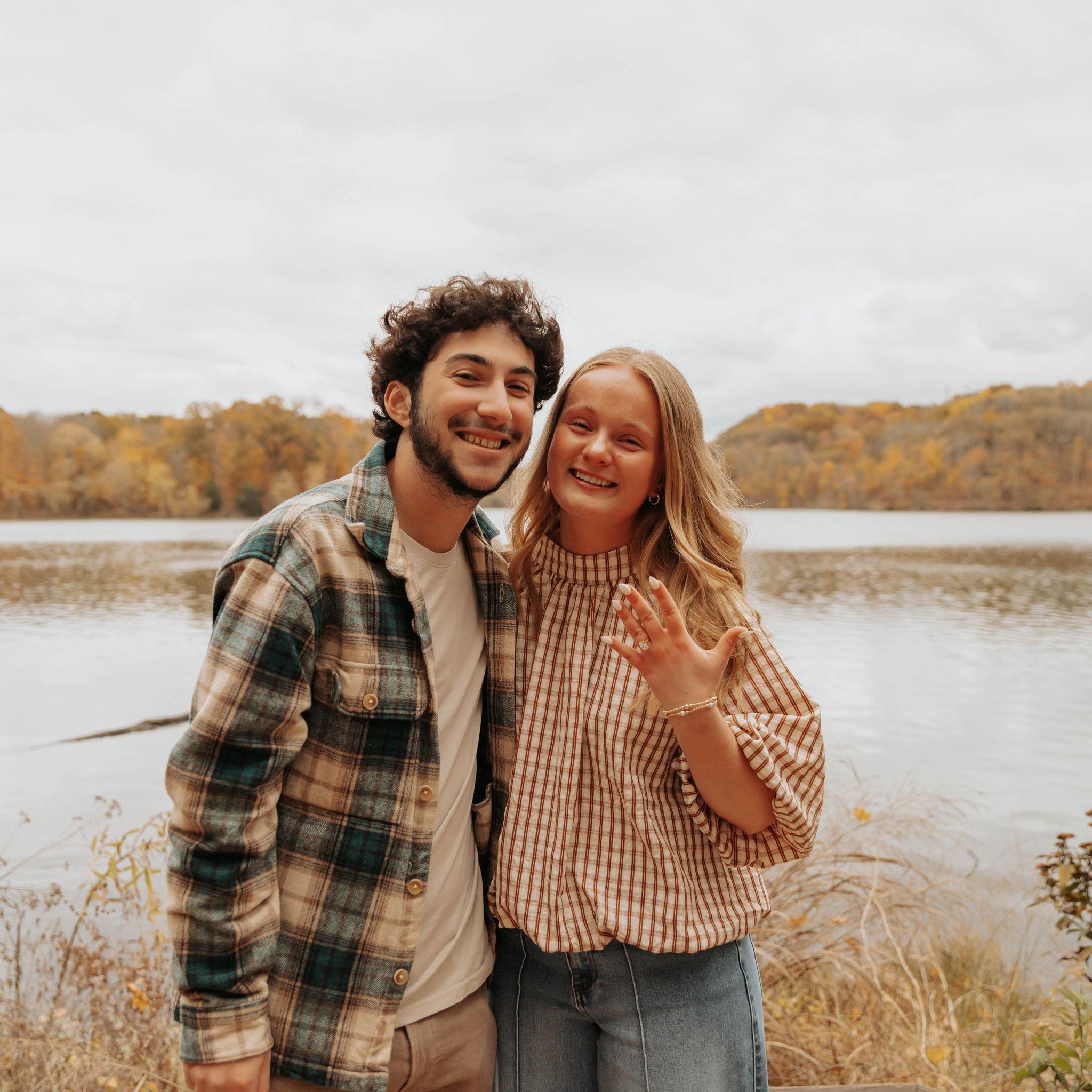 You can't tell but Kate was still crying tears of joy