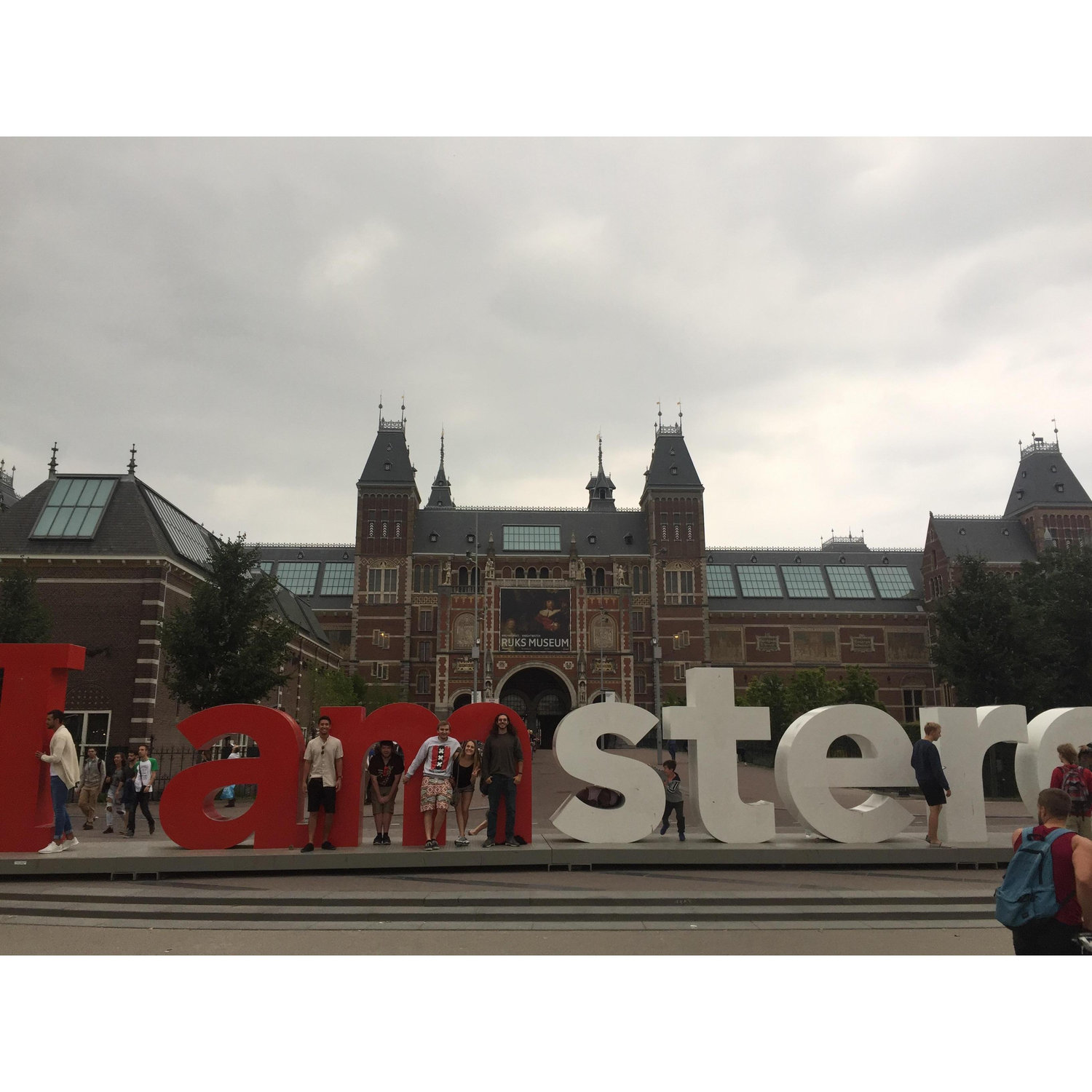 Amsterdam with fam